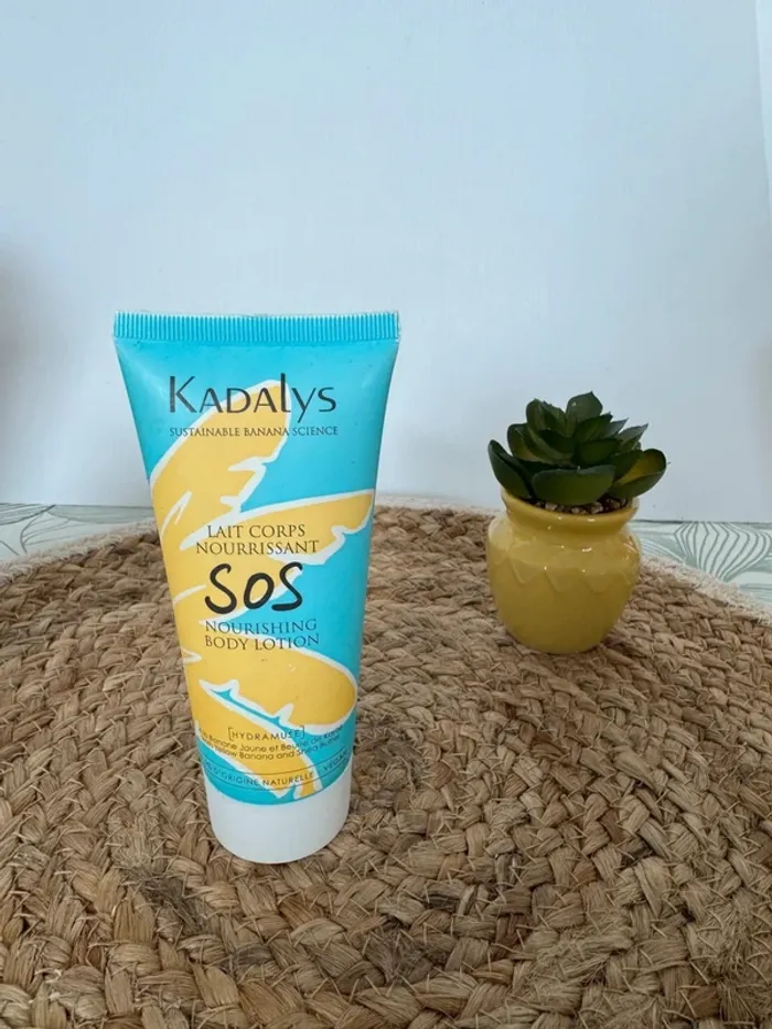 Kadalys lait corps nourrissant SOS 100mL à utiliser 9 mois après ouverture, valeur 10€