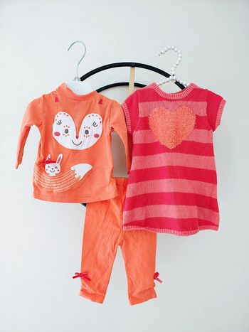 3 mois ensemble dpam teeshirt robe et legging