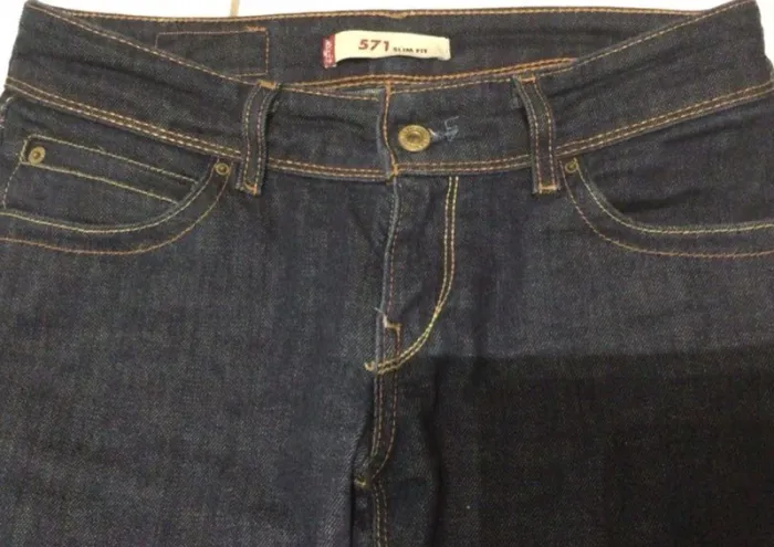 Jeans Levi’s 571 slim fit T34-36 - photo numéro 5