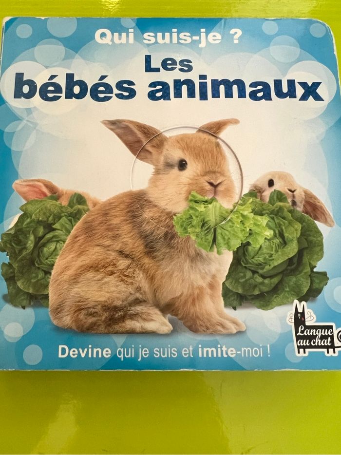 Livre bébé animaux
