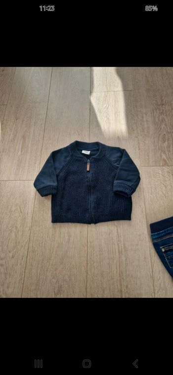 Ensemble gilet + jean