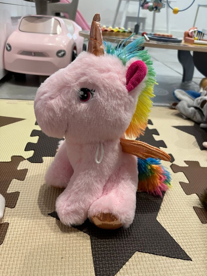 Peluche licorne - photo numéro 2