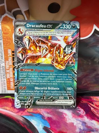 Pokémon Dracaufeu EX promo 196 Écarlate & violet