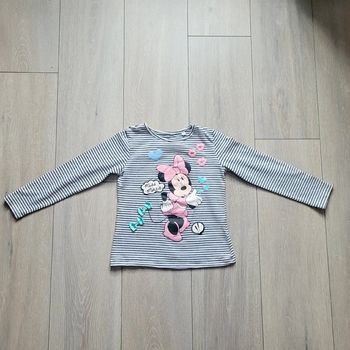 Maillot manche longue  Minnie.  Fille 8 ans. Marque Disney C&A