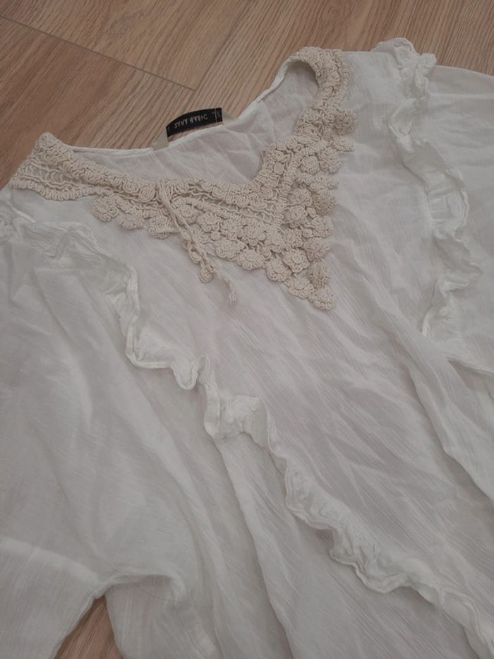 Top semi transparent zara basic - photo numéro 2