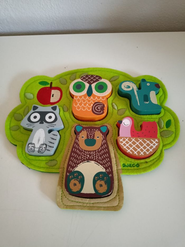 Puzzle oski Djeco complet - photo numéro 3