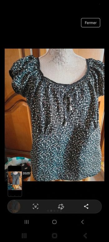 Blouse fleurie