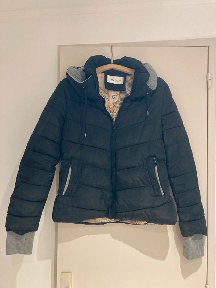 Blouson noir Meimei