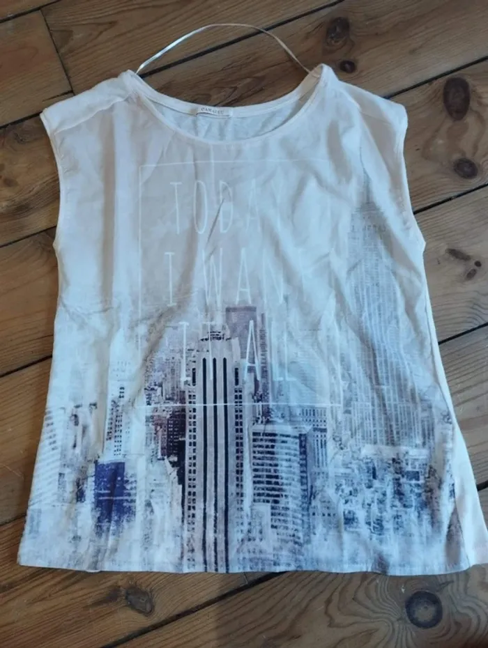 T-shirt Camaïeu T.2