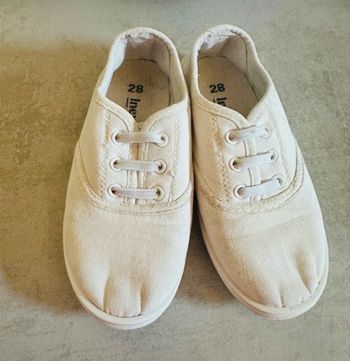 🌼espadrille blanche pointure 28🌼