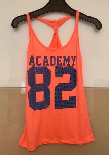 Débardeur orange fluo M