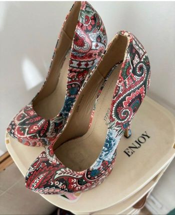 Escarpin florale