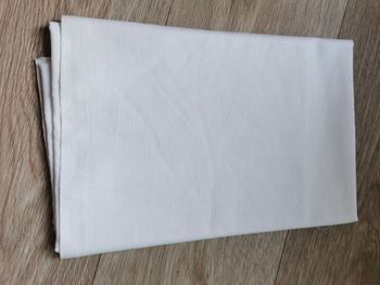 Gros coupon tissu coton blanc  300cmx150cm