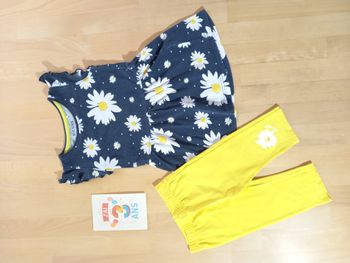 🌻 Ensemble robe et legging Blue Seven 3 ans