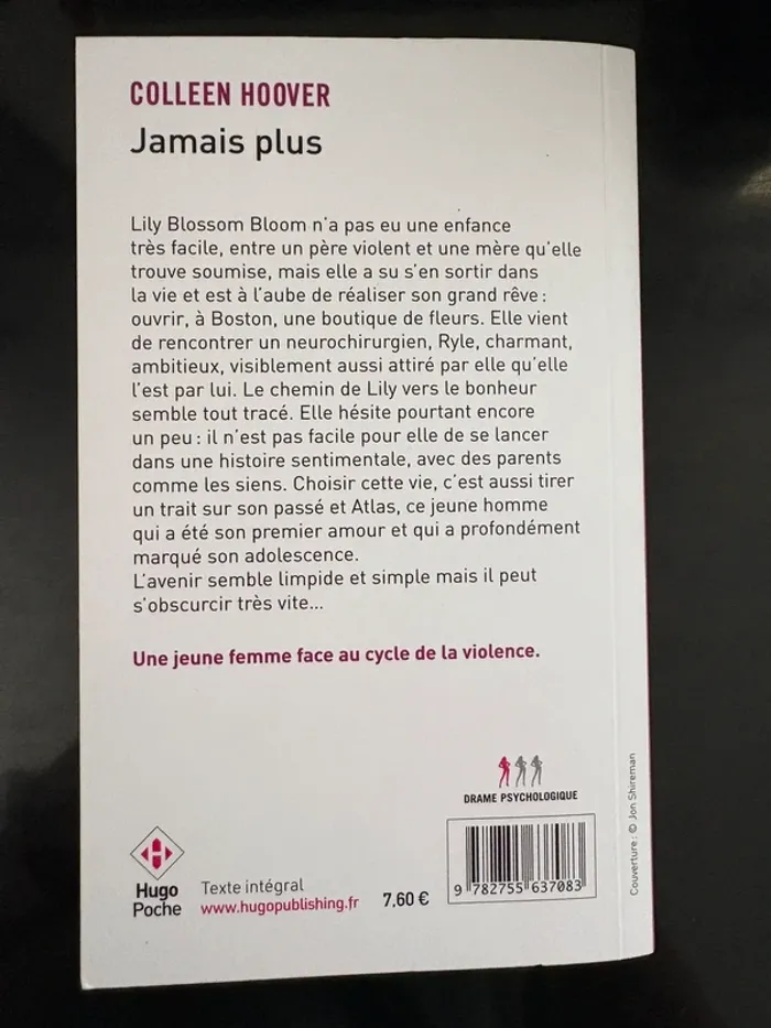 Livre Roman jamais plus neuf - photo numéro 2