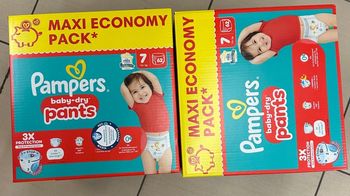 Couche pampers pants 