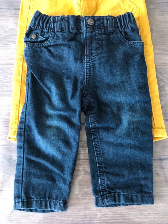 Lot de 6 pantalons taille 9 mois - photo numéro 8