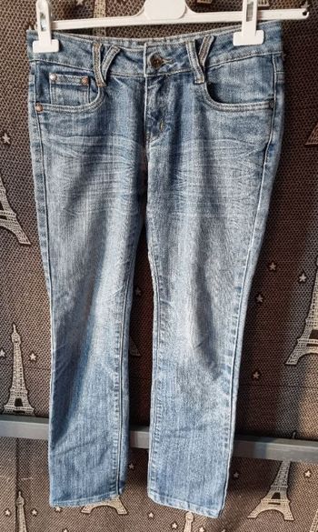 Jean effet délavé taille 36