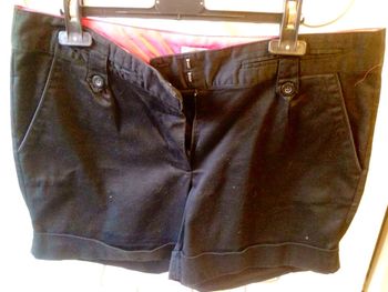 Petit short noir épais d'hiver t 42