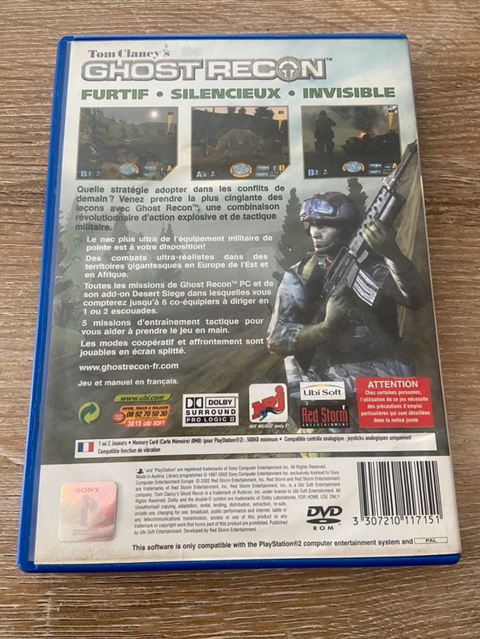 Tom clancy’s ghost recon ps2 - photo numéro 3