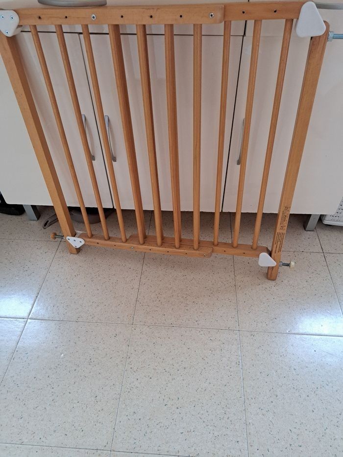 Barrière Sécurité Extensible en bois - photo numéro 5