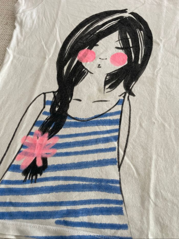 Superbe teeshirt Taille 7/8 ans - photo numéro 2