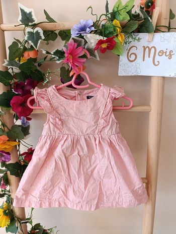 Robe rose Kiabi 6mois