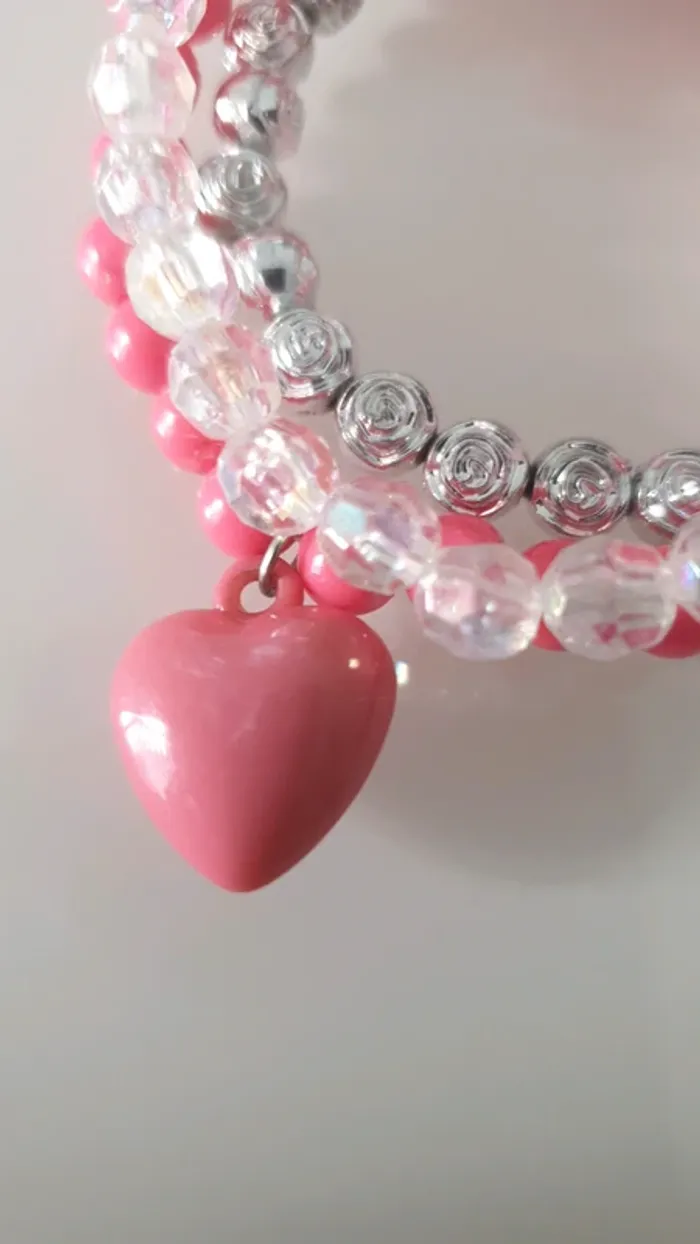 Bracelet cœur nœud - photo numéro 5