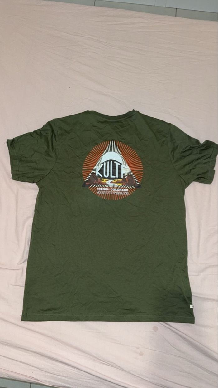Teeshirt kulte kaki taille L neuf - photo numéro 2