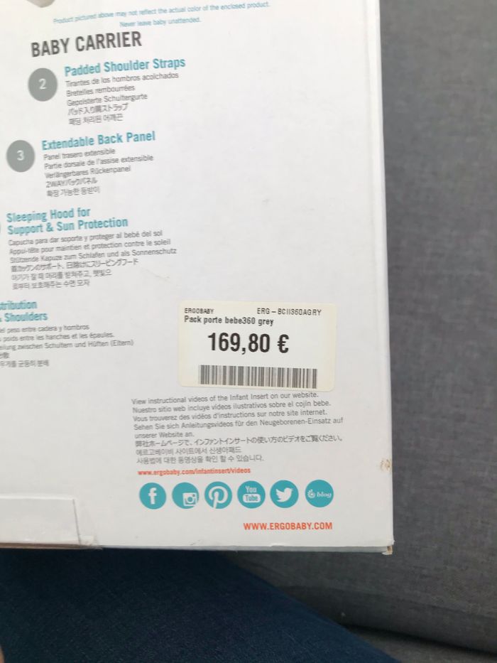 Porte bébé ergobaby - photo numéro 5