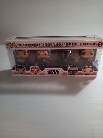 Pop mandalorian 4 pack