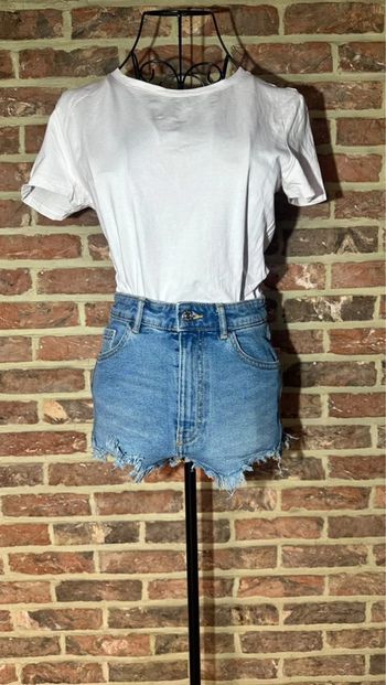 Short en jeans Zara effet déchiré Taille S /36