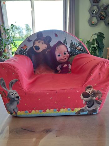 Fauteuil enfant Masha et Michka