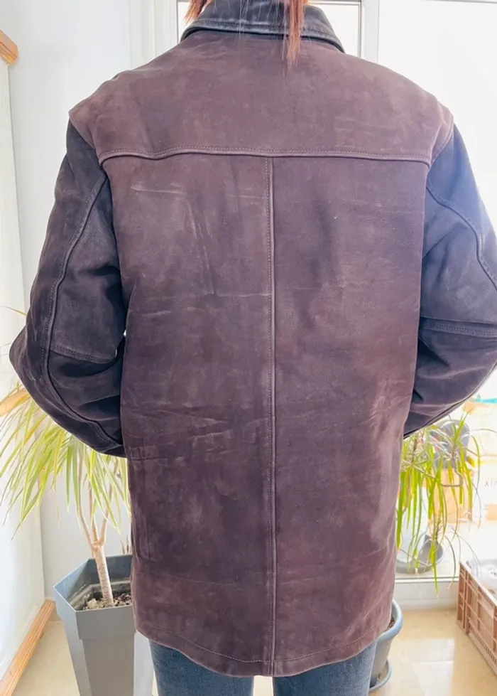Veste en cuir Serge Hervet - photo numéro 5