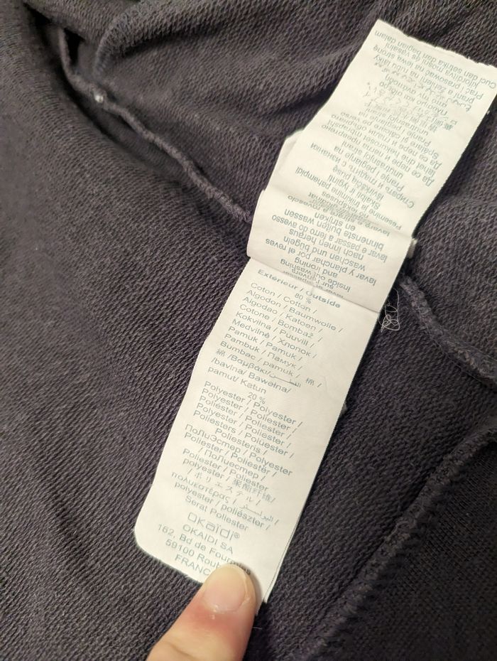 Gilet zippé fille 8 ans Okaïdi - photo numéro 6