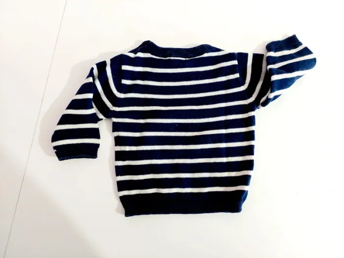 Pull marinière 1 mois - photo numéro 2