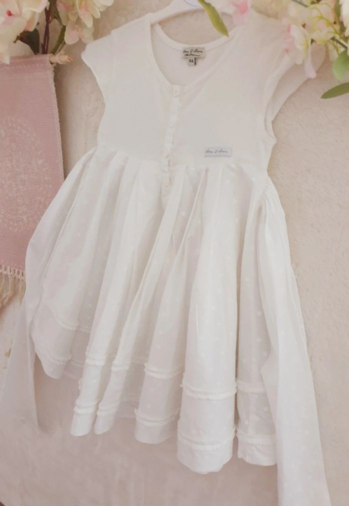 Robe Coton Eliane et Lena Taille 4 ans - photo numéro 4
