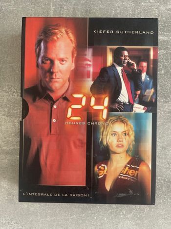 Coffret 6 DVD 24 heures chrono, saison 1 l'intégrale en français.