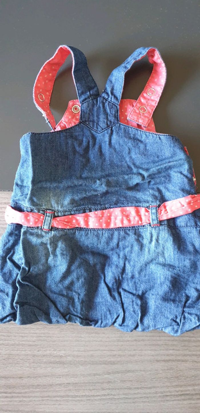 salopette en jeans 3 mois - photo numéro 2