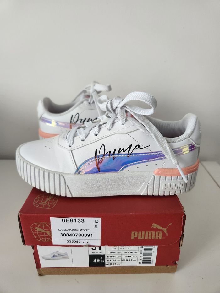 Basket blanches Puma