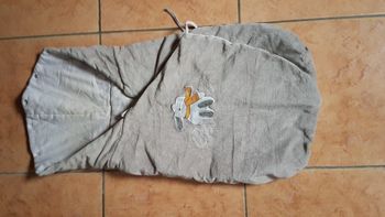 Chancelière bébé 0-6 mois grise Absorba bébé