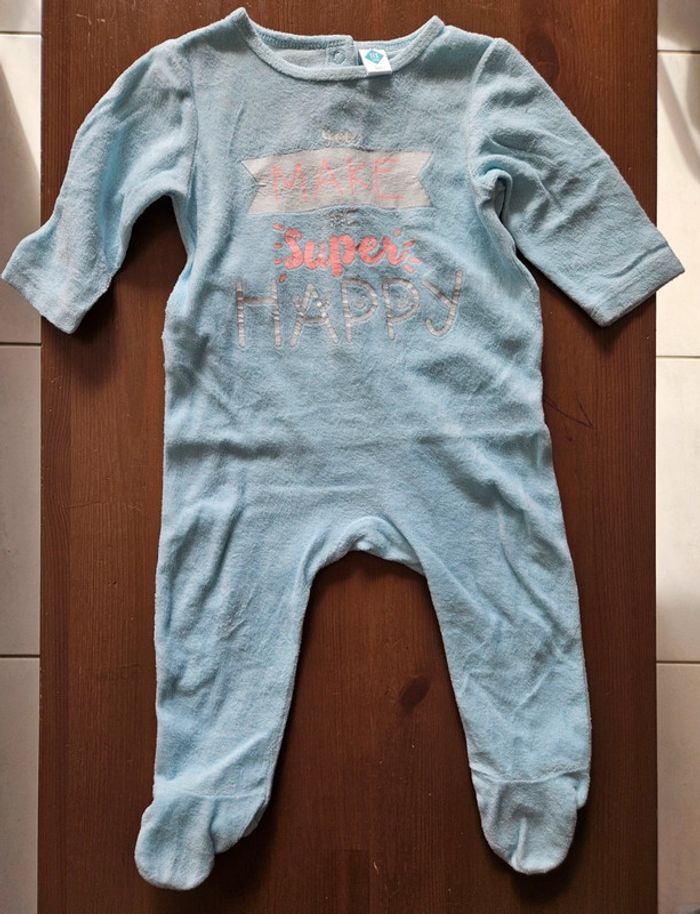 Lot pyjamas 9 mois - photo numéro 8