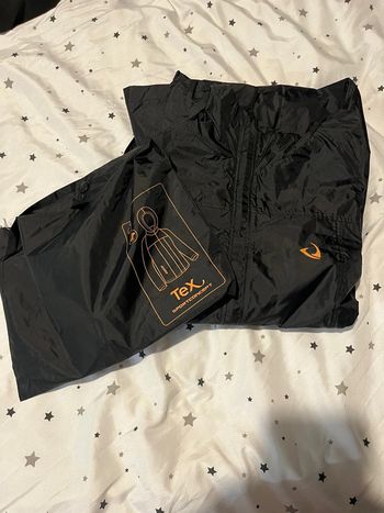 Coupe vent imperméable k way femme Tex noir