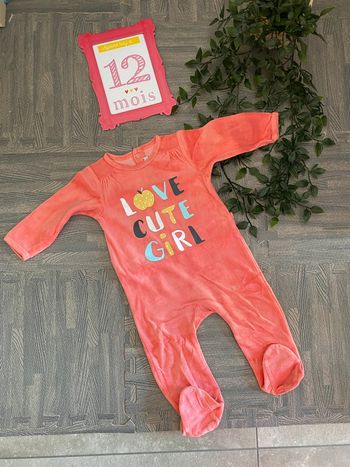 Pyjama grenouillère fille gemo