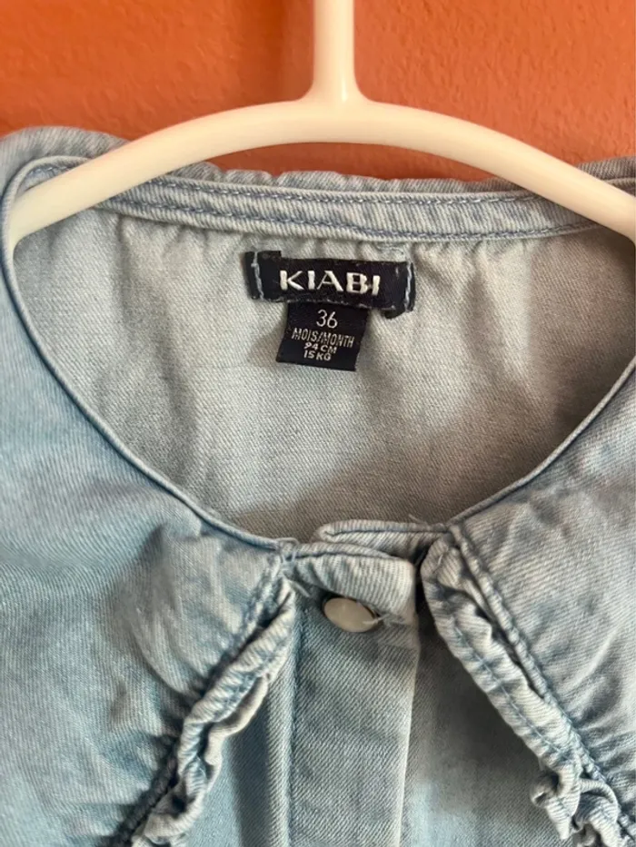 Chemise jean bébé Kiabi - photo numéro 3
