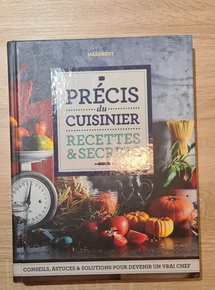 Livre Précis du cuisinier
