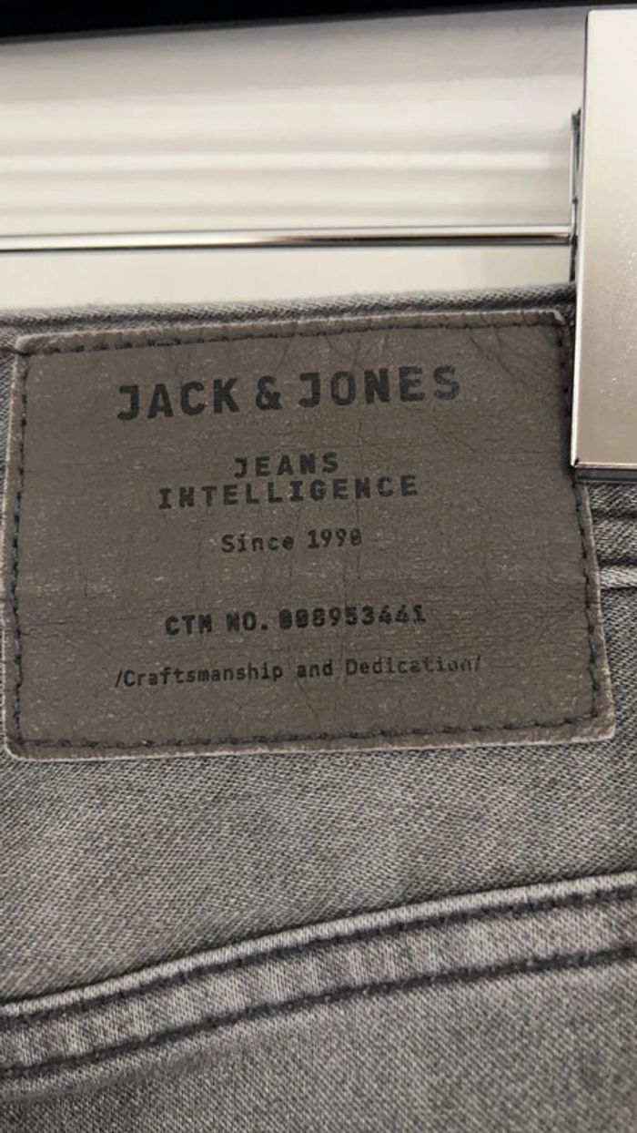 Panalon court jean homme grise - photo numéro 3