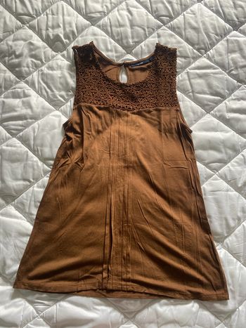 Débardeur marron femme taille s Kiabi