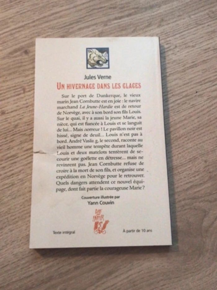 Livre Jules Verne Un hivernage dans les glaces - photo numéro 2