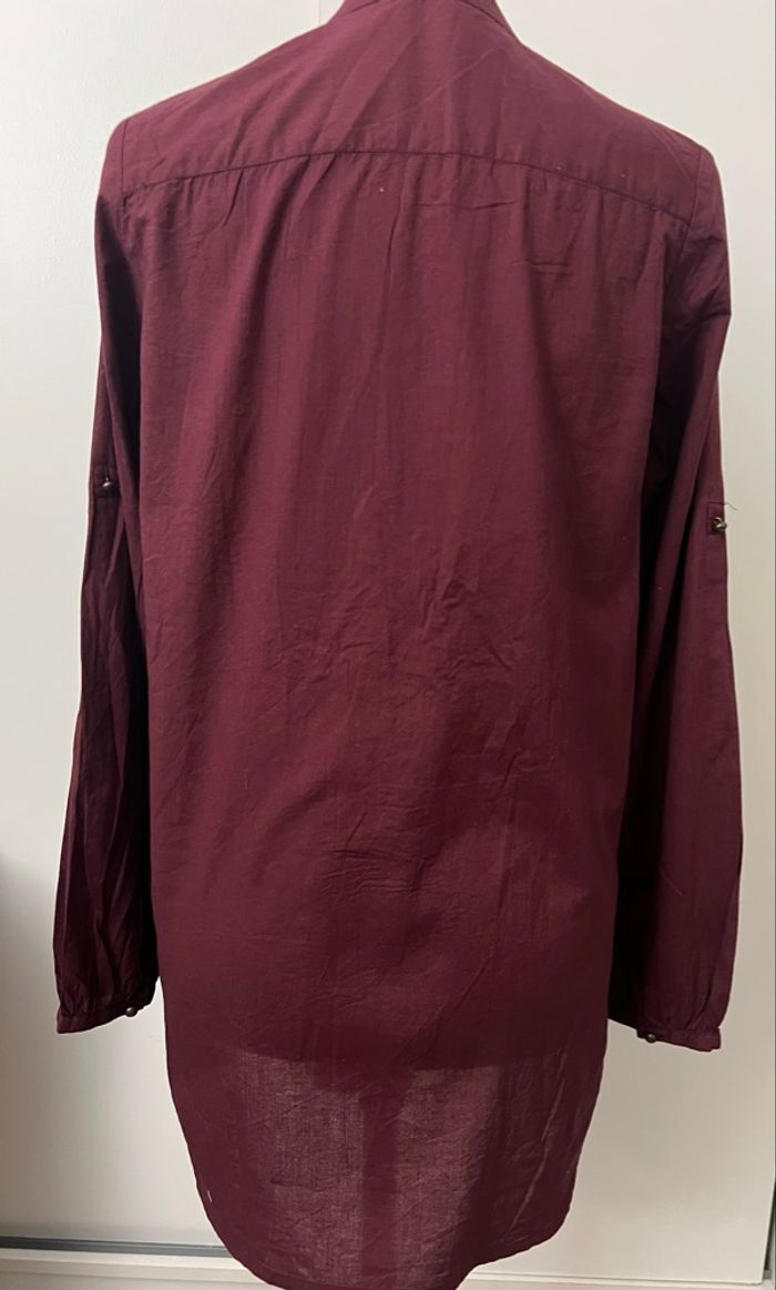 Tunique manches longues bordeaux Pimkie - photo numéro 6